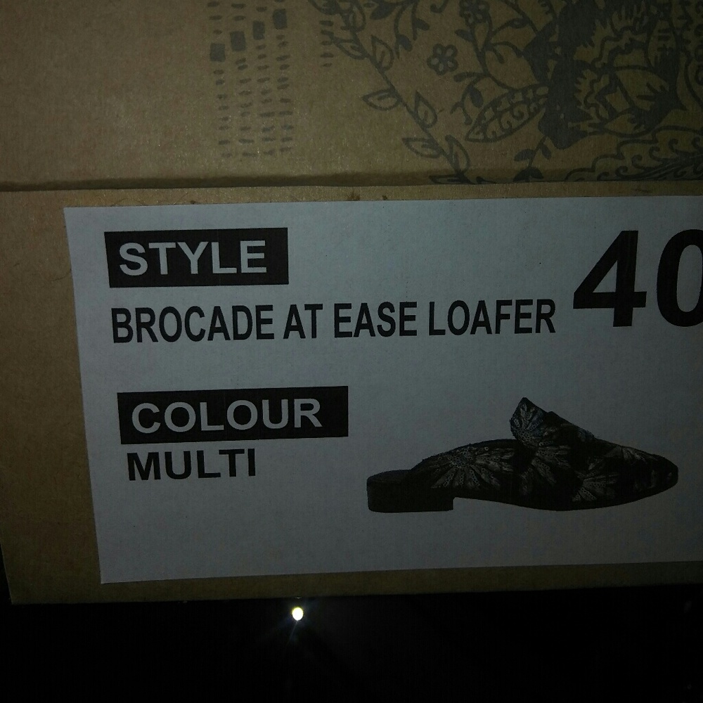 FREE PEOPLE BROCADE  AT BASE LOAFER🌷NWB - Picture 5 of 6